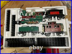 Rare 1998 Village Square 22 Pc Train Set G Scale COMPLETE with BOX Vintage Toys