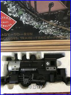 Rare ARISTO CRAFT Train Indoor/Outdoor Garden Set 129 Scale #1 Gauge Smoke