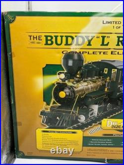 Rare Buddy L Century Old Railroad G Scale Train Set #140/1000 Factory Sealed NEW