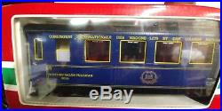 Rare LGB # 20277 3 coach Orient Express Train Set released in 1987