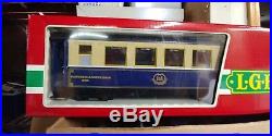 Rare LGB # 20277 3 coach Orient Express Train Set released in 1987