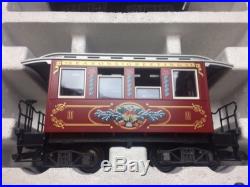 Rare LGB 72325 Seasons Greetings CHRISTMAS Train Set With Track And Transformer