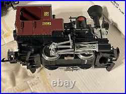 Rare LGB 72429 Crane, BWM Auto Car, Steam Locomotive Train Set Complete, Box