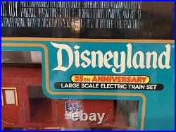 Rare Lionel G Scale 8-81007 Disneyland 35th Anniversary Train Set