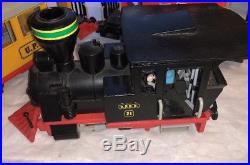 Rare Playmobil 3958 Western Train Set Locomotive Caboose & Passenger Car G Scale