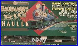 Rare Vintage 09-0100 Bachmann Big Hauler G Scale Train Starter Set Radio Control