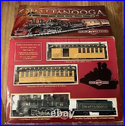 Rare Vintage Bachman Big Haulers Chattanoog G Scale Train Set Works! In Box