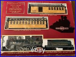 Rare Vintage Bachman Big Haulers Chattanoog G Scale Train Set Works! In Box