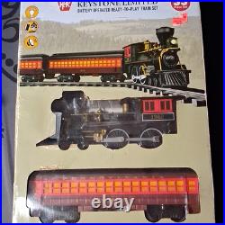 Ready to Play Pennsylvania G Gauge Starter Train Set 35pc with Light & Sound