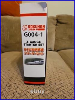 Rokuhan G004-1 Z Gauge 500 Series Bullet Train Shinkansen Starter Set new F/S Rokuhan G004-1 Z Gauge 500 Series Bullet Train Shinkansen Starter Set new F/S