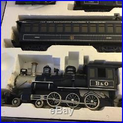 Royal Blue G Scale Bachmann Steam Locomotive Train Set #90016