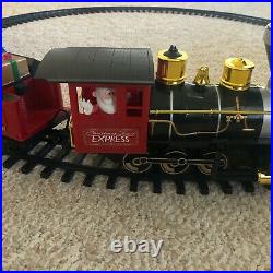 Rudolph The Red Nose Reindeer Christmas Town Express Train Set G Scale with Box