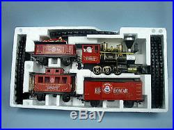 Rudolph The Red Nose Reindeer G-Scale Christmas Town Express Train Set WithBox