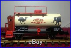 Set Of (7) Marklin Maxi Circus Maximale Circus Train Cars Circus Maxumale Loco