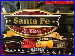 STEM Toys G Gauge Santa Fe 39 PIECE TRAIN SET, REMOTE CONTROL UPC 019071369091