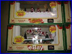 Santa Land Musical Animated Christmas Train Set G Scale withCars