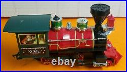 Scientific Battery Powered G Scale Christmas Train Set For Parts