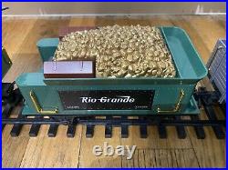 Scientific Toy G Scale Rio Grande 4068 BatteryTrain Set WithRemote/Sound