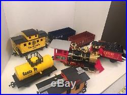 Scientific Toys RIO GRANDE Train Set 7 Cars 19 Tracks G Scale 7318