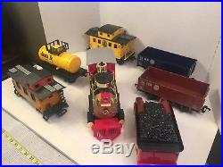 Scientific Toys RIO GRANDE Train Set 7 Cars 19 Tracks G Scale 7318
