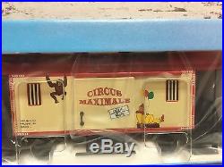 Set Of (5) Marklin Maxi Circus Maximale Circus Train Cars Circus Maxumale Loco