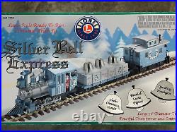 Silver Bells Express / Christmas Steam Train Set G Scale 8-81024 Lionel New Silver Bells Express / Christmas Steam Train Set G Scale 8-81024 Lionel New