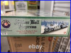 Silver Bells Express / Christmas Steam Train Set G Scale 8-81024 Lionel New