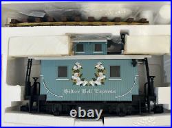 Silver Bells Express / Christmas Steam Train Set G Scale 8-81024 Lionel New