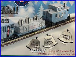 Silver Bells Express / Christmas Steam Train Set G Scale 8-81024 Lionel New Silver Bells Express / Christmas Steam Train Set G Scale 8-81024 Lionel New