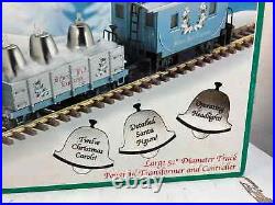 Silver Bells Express / Christmas Steam Train Set G Scale 8-81024 Lionel New Silver Bells Express / Christmas Steam Train Set G Scale 8-81024 Lionel New