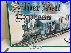 Silver Bells Express / Christmas Steam Train Set G Scale 8-81024 Lionel New