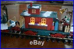 Special 2000 Edition Holiday Express Animated Train Set #385 New Bright