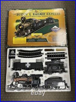 + The Buddy L G Gauge Santa Fe Railway Express Electric Train Set #50002 ST