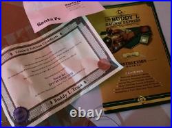 The Buddy L Railway Express, Electric Train Set, limited Edition. G Scale