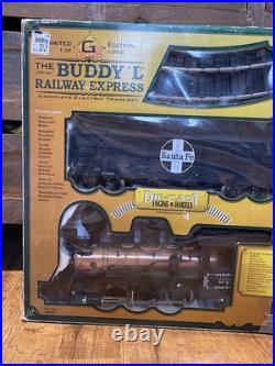 The Buddy L Railway Express Train Set G Scale Edition Untested Santa Fe