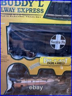 The Buddy L Railway Express Train Set G Scale Edition Untested Santa Fe