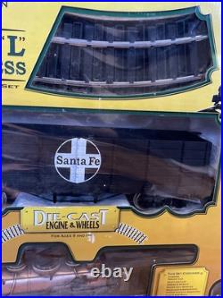 The Buddy L Railway Express Train Set G Scale Edition Untested Santa Fe