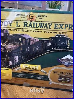 The Buddy L Railway Express Train Set G Scale Edition Untested Santa Fe