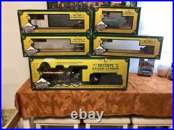 The Buddy L Railway Express Train Set G Scale Limited Edition Santa Fe