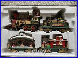 The HOLIDAY EXPRESS ELECTRIC G Scale Christmas Train Set #380 1997 /New Bright