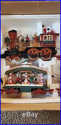 The Holiday Express Animated G-Gauge Train Set Extra Tracks Included