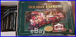 The Holiday Express Animated G-Gauge Train Set Extra Tracks Included