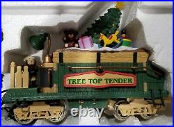 The Holiday Express Animated Train Set 380, New Bright 1997 G Scale Complete