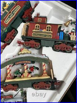 The Holiday Express Animated Train Set 6 Piece G Gauge No. 387 Year 2002 EC
