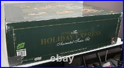 The Holiday Express Animated Train Set 6 Piece G Gauge No. 387 Year 2002 EC
