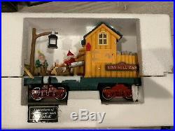 The Holiday Express Animated Train Set New Bright #384 Plus 3 Cars Huge Rare Lot
