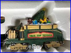 The Holiday Express Animated Train Set New Bright No. 380 1997 Limited Complete