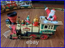 The Holiday Express Animated Train Set No. 380 New Bright Christmas Gifts