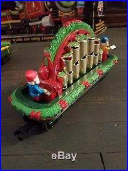 The Lionel Holiday Tradition Express Train 7-11000 G-Gauge Christmas set