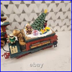 The New Bright Holiday Express Animated Train Set#384 Lights & Music Complete